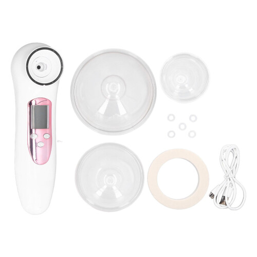 Bust Massager Vacuum Cup Device Electronic Chest Massager for Home