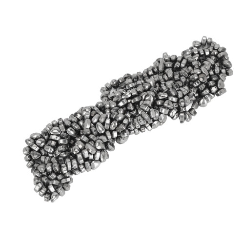 510 Stk Magnetische Ferrit-Steine Silber Klein 2