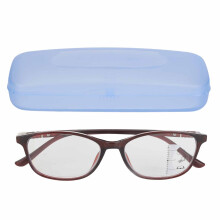(+150 Red Frame) Progressief Lezen Bril Anti Blauw Licht +1.50 Rood