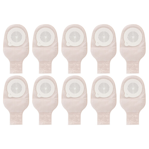 10pcs High Adhesion Drainable Colostomy Bags