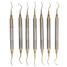 7x Zahnsteinentferner Kit Metall-Kratzer Dental