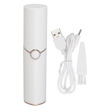 (White) USB oplaadbaar haarverwijderaar voor vrouwen wit