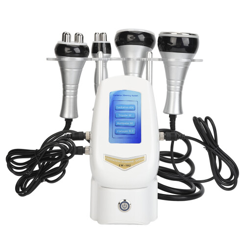 (EU Plug) 4-in-1 RF Cavitation Machine 40K Afslankapparaat 100-240V 1