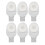 10PCS Disposable Colostomy Bag Activated Carbon Transparent 3