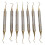 7x Zahnsteinentferner Kit Metall-Kratzer Dental 5