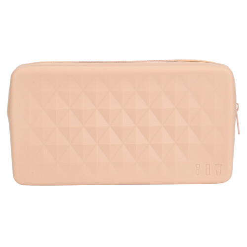 Large Silicone Rhombic Makeup Brush Bag