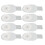10PCS Disposable Colostomy Bag Activated Carbon Transparent 5