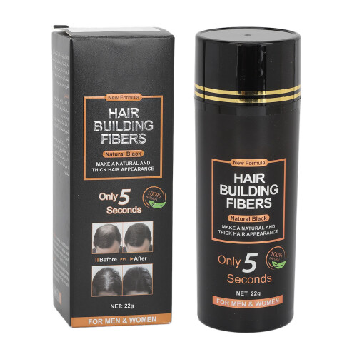 Haarfasern Schwarz 22g Verdickungspulver