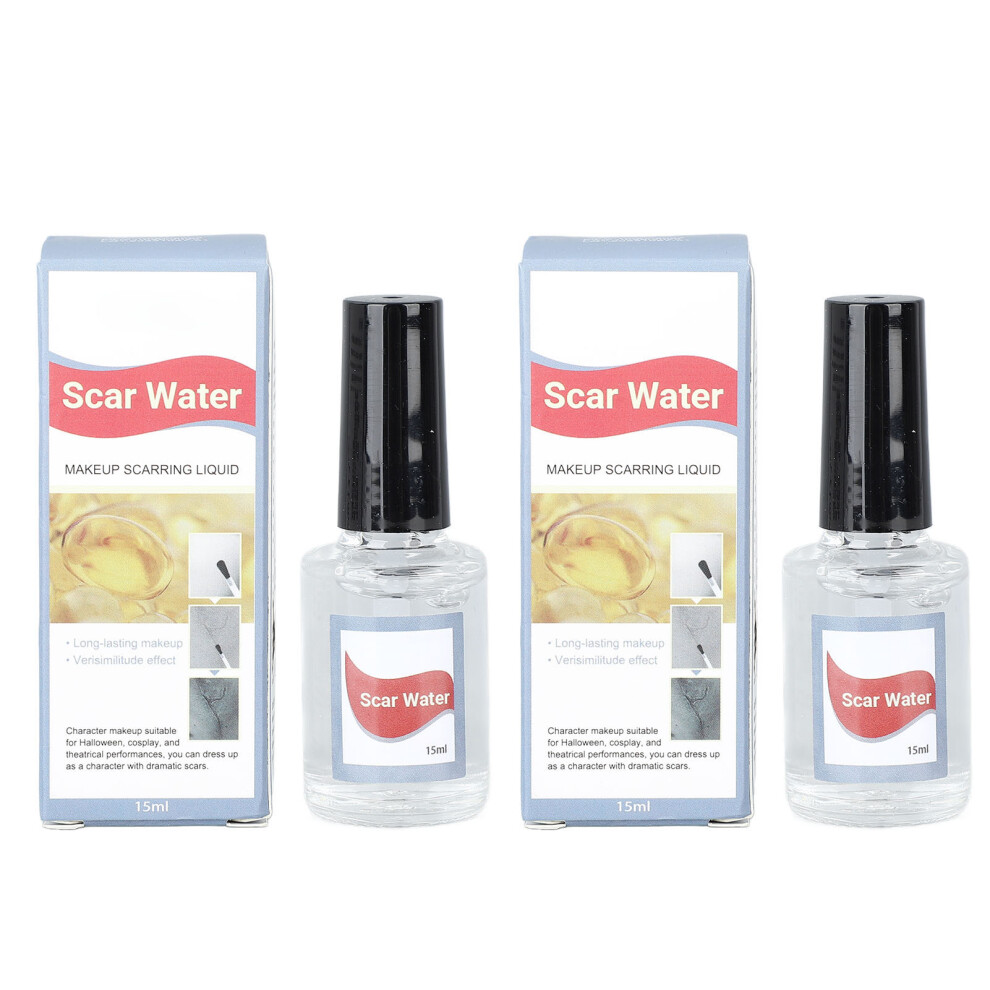 15ml X 2 Scar Makeup Liquid Realistic Scary Water for Halloween