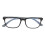 (+150 Inner Gray Outer Black Frame) Lesebrille Blaulichtfilter +1,50 Grau Schwarz Rahmen 2