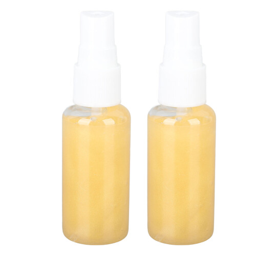 2pz Spray Glitter Corpo 30ml Dorato Non Grassa 2