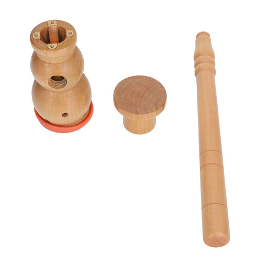 Wooden Moxa Stick Holder with Rubber Ring