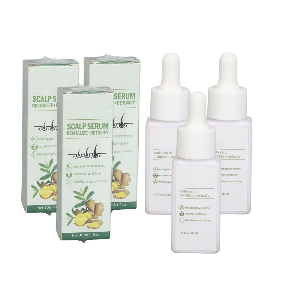 3Pcs Hair Care Serum Anti-Loss Moisturizing Repair 30ml