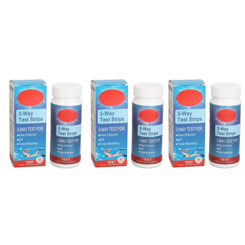 150pcs 3 in 1 pH Test Strips High Precision Water Testing