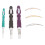 6pcs 0.75mm Dreadlocks Crochet Hook Tool for Weaving 3
