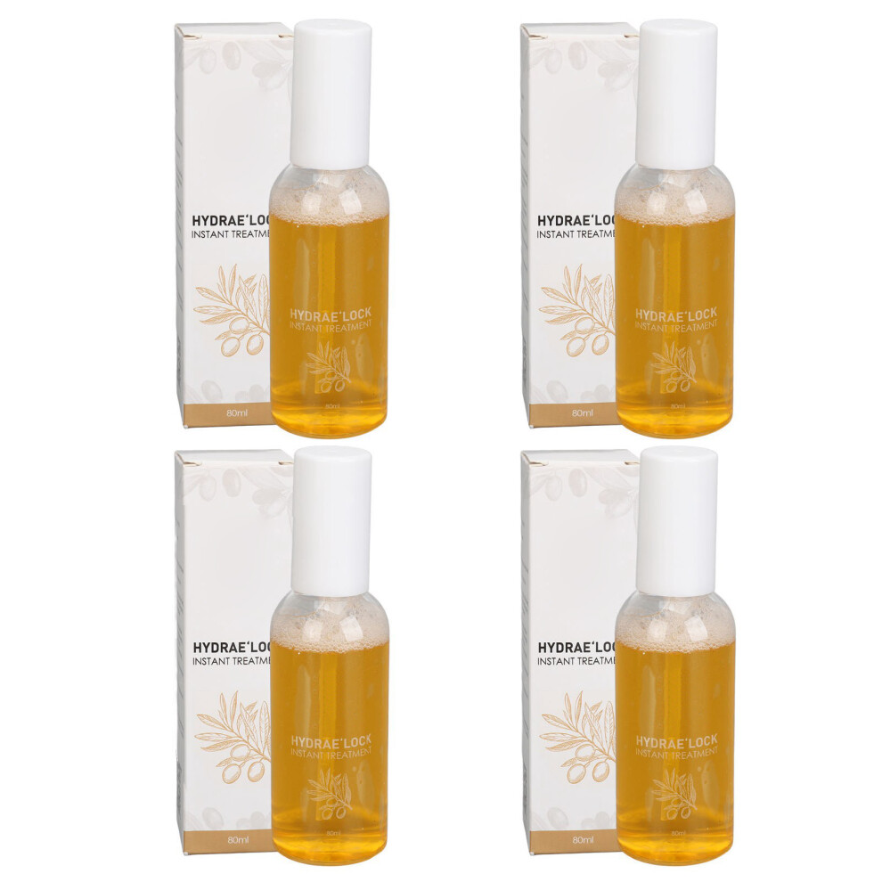 4pcs Argan Oil Hair Serum Anti-Frizz Moisturizing 80ml