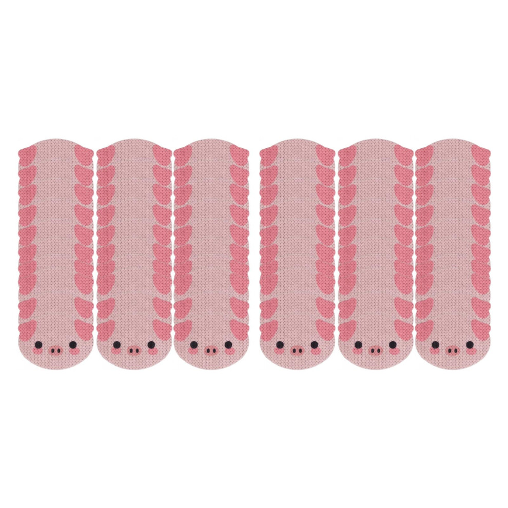 (Pig) Cartoon Nasal Breathing Tape Animal Shaped Snoring Sleep Aid