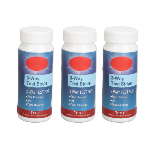 150pcs 3 in 1 pH Test Strips High Precision Water Testing 1