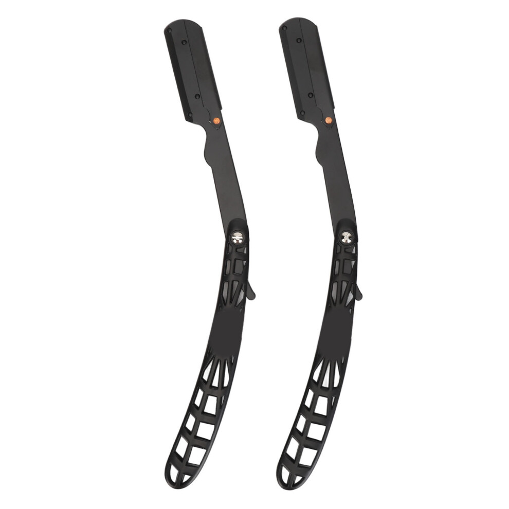 Manual Beard Trimmer Holder Folding Hollow Spider Pattern Metal Rack