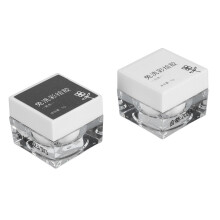 2x Nail Art Gel Black White High Density