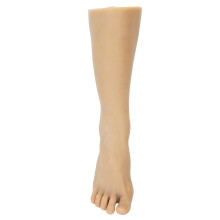 (Right Foot) Foot Model Dustproof Soft TPE Acupuncture Tattoo R