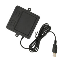 Wired USB Touchpad, Hohe Empfindlichkeit, 2-Tasten, Schwarzes Tragbares Trackpad