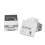 2x Nail Art Gel Black White High Density 3