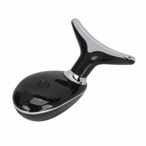 (Black) Hautstraffer für Hals mit Licht und Vibration 2