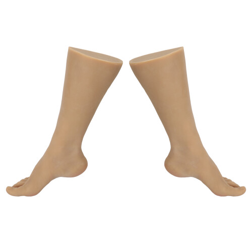 Foot Model Soft TPE for Acupuncture Tattoo 1