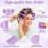 24PCS Heatless Hair Rollers Set Self-Adhesive 4 Sizes with Clips Brush 1