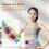 Heizung Massagegürtel 6 Modi 19 Stufen Einstellbar 3