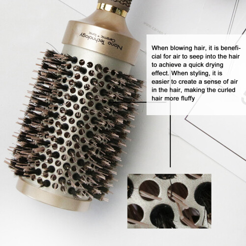 Round Anti-Static Volumizing Blow Dry Brush 2
