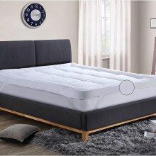 (Single) Hotel Quality Mattress Topper 10cm/4Inch Thick Deep Toppers - Single Double S.King comfy