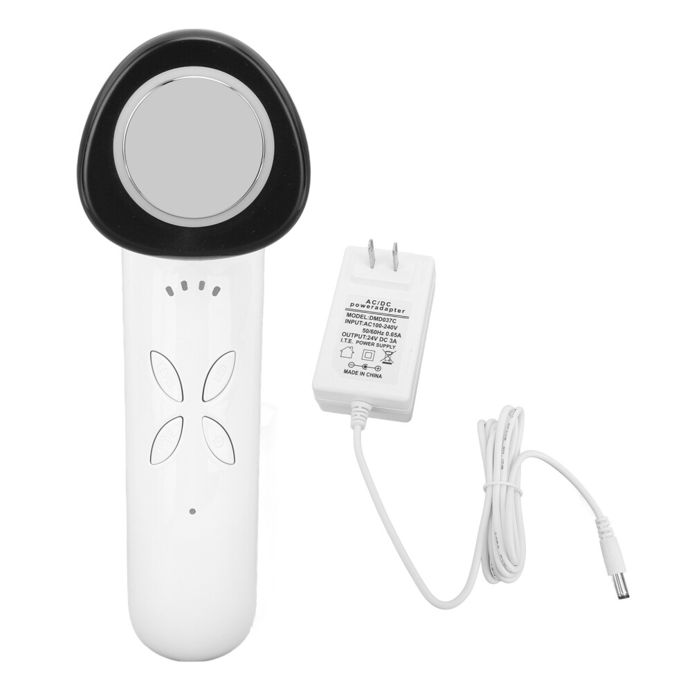 (US Plug) 40KHz Handheld Cellulite Massager 6 Colors Hot Compress Electric