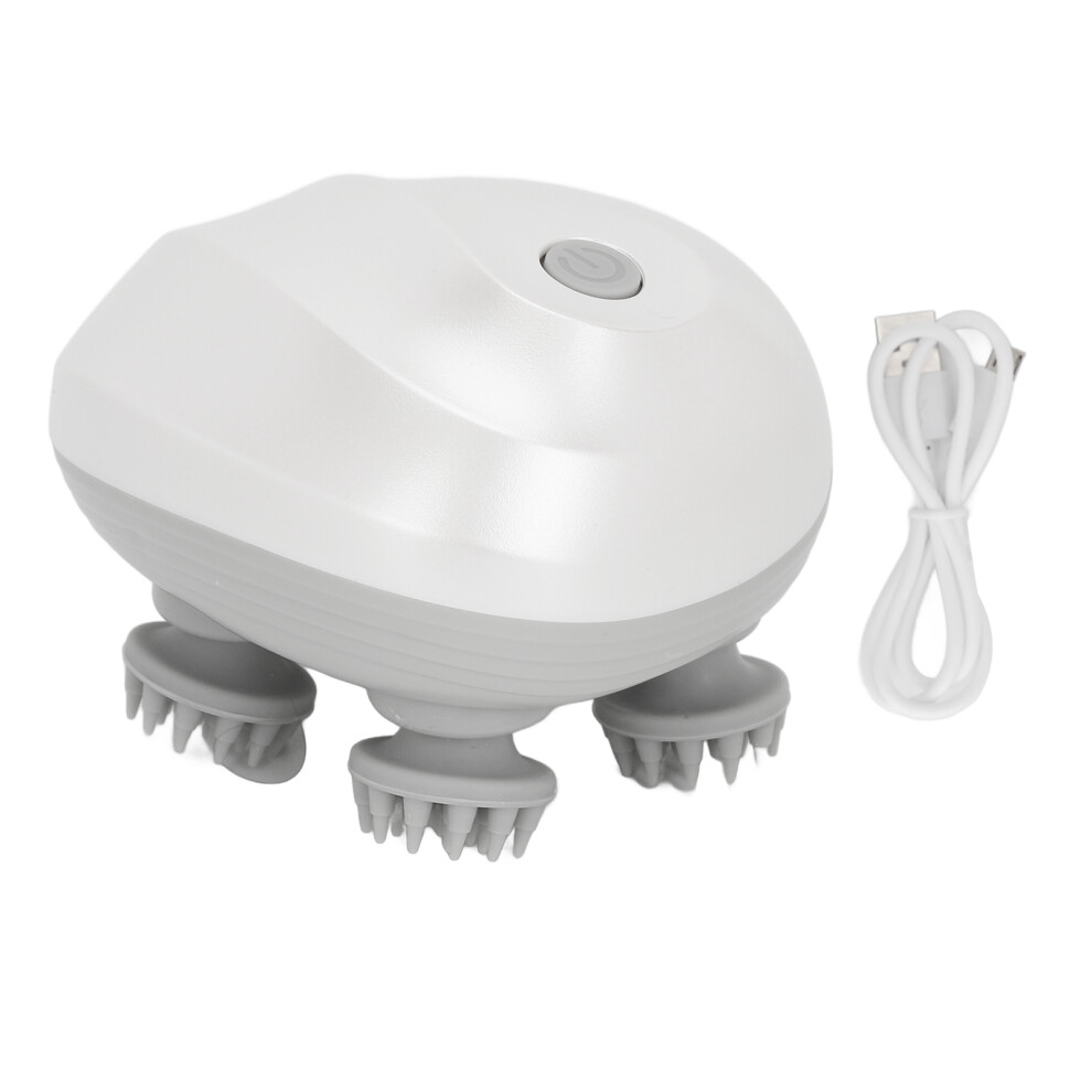 Handheld Electric Scalp Massager Portable Head Scratcher Kneading
