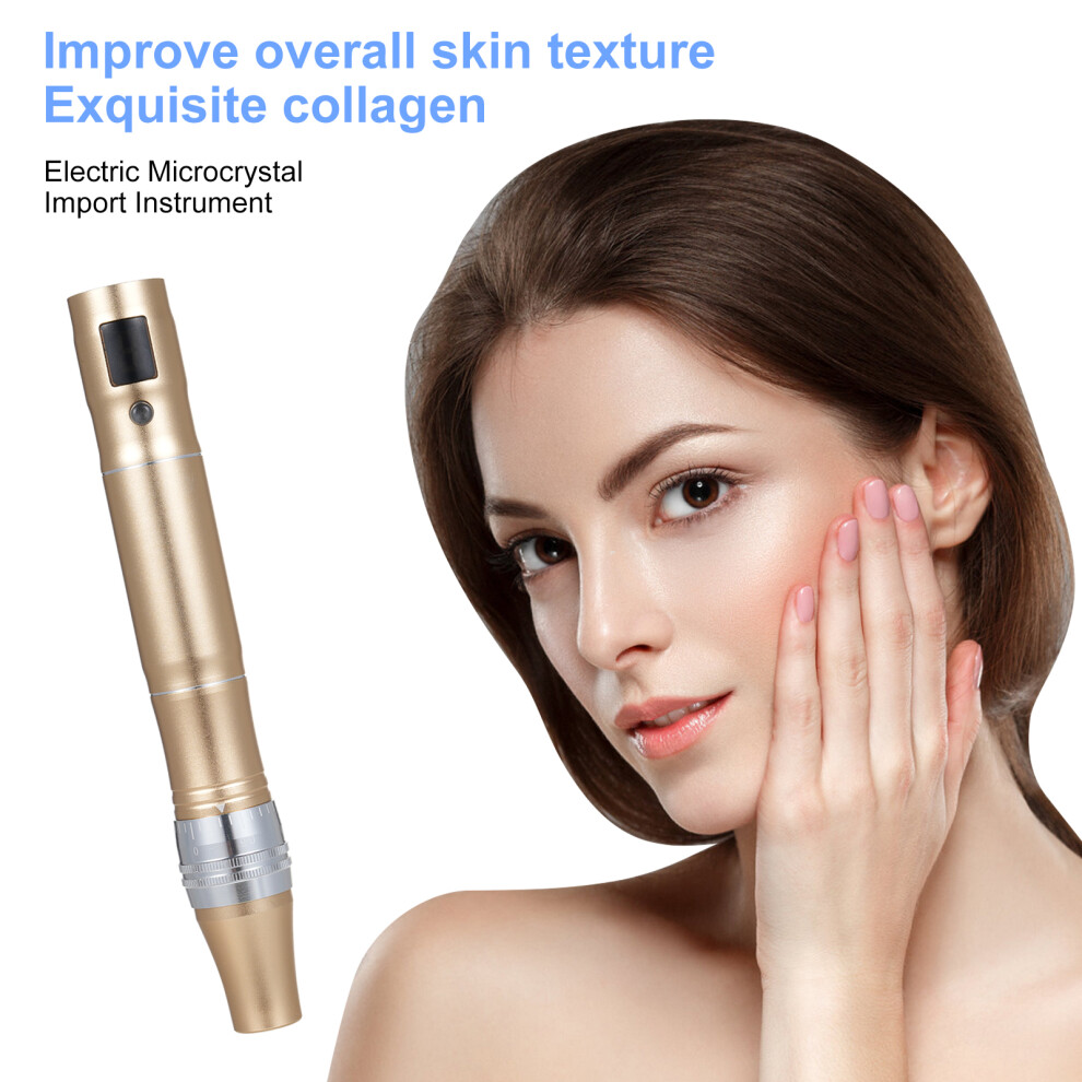 Electric Microcrystal Nano Needle Beauty Device 0-2.5Mm 5-Level 461605353715