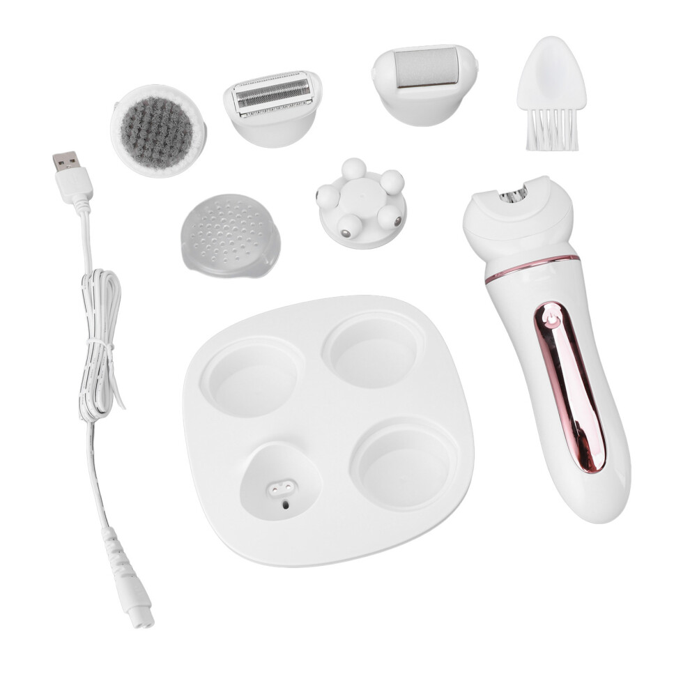 5-in-1 Electric Lady Trimmer Portable Hair Removal Face Shaving Head