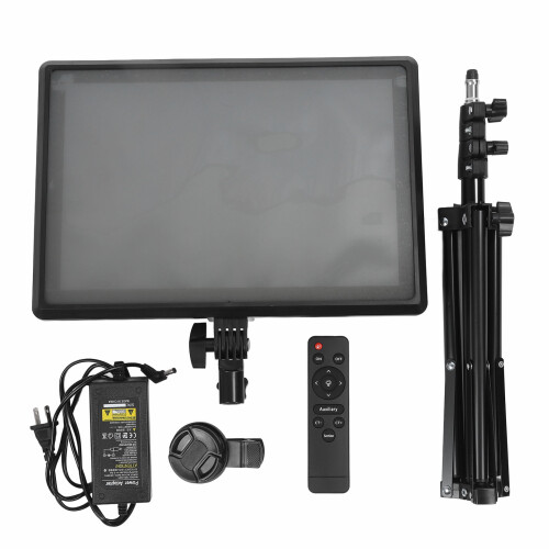 60W Dimmable LED Video Light 3000K-6000K CRI95 100-240V
