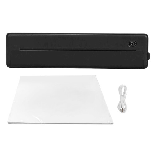 (Black) 200dpi Bluetooth A4-Thermodrucker Tintenlos Schwarz