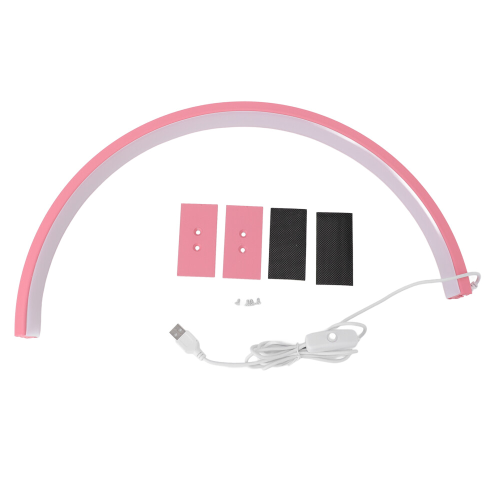 Half Moon Nail Desk Lamp 36W 4000K-6500K Eye Protection USB UK Plug