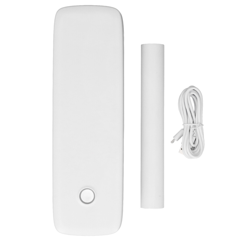 (White) Portable Bluetooth A4 Thermal Printer Inkless Mobile Printer White 461605294391
