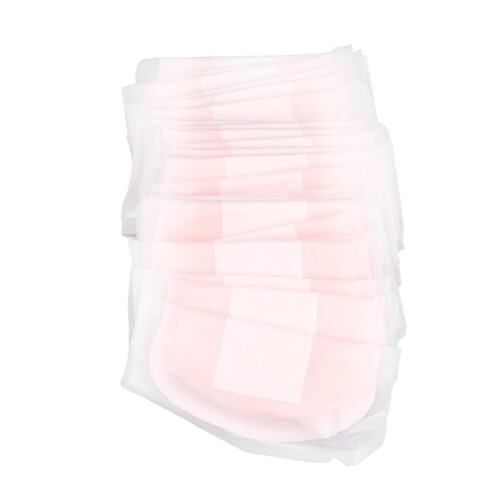 100pcs Disposable Breastfeeding Pads Ultra Thin Absorbent 3D Shape 1