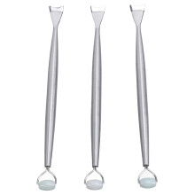 3st Dubbele Jadestone Guasha Wange Roller Zwart