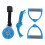 (Blue) Over-de-Deur Schouderkatrol voor Rotator Cuff 1