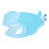 Cappuccio Doccia Bambini Protezione Orecchie Regolabile Blu 5