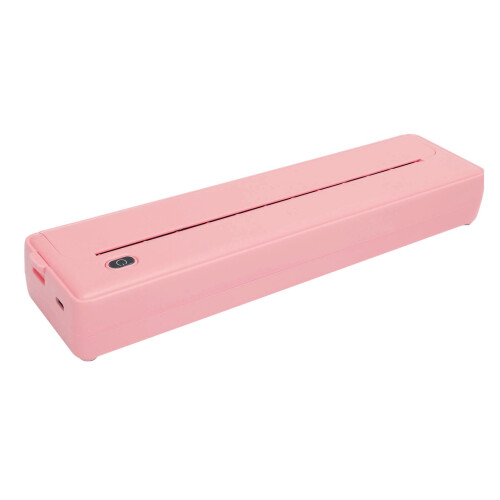 (Pink) 200dpi Bluetooth A4-Thermodrucker Tintenlos Schwarz 1