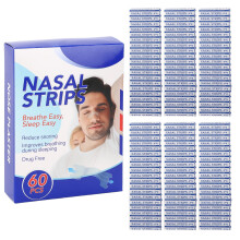 60pcs Nasal Strips Congestion Relief Anti Snoring for Sleeping