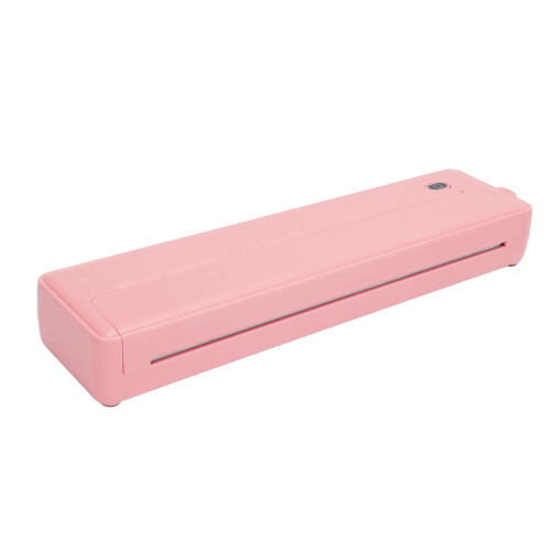 (Pink) 200dpi Bluetooth A4-Thermodrucker Tintenlos Schwarz 2