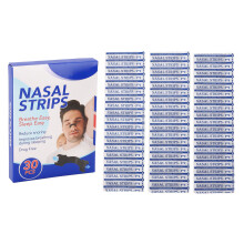 30 Strips Nasal Strips Extra Strength Nasal Passage Relief Black