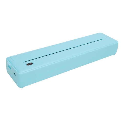 (Blue) 200dpi Bluetooth A4-Thermodrucker Tintenlos Schwarz 1